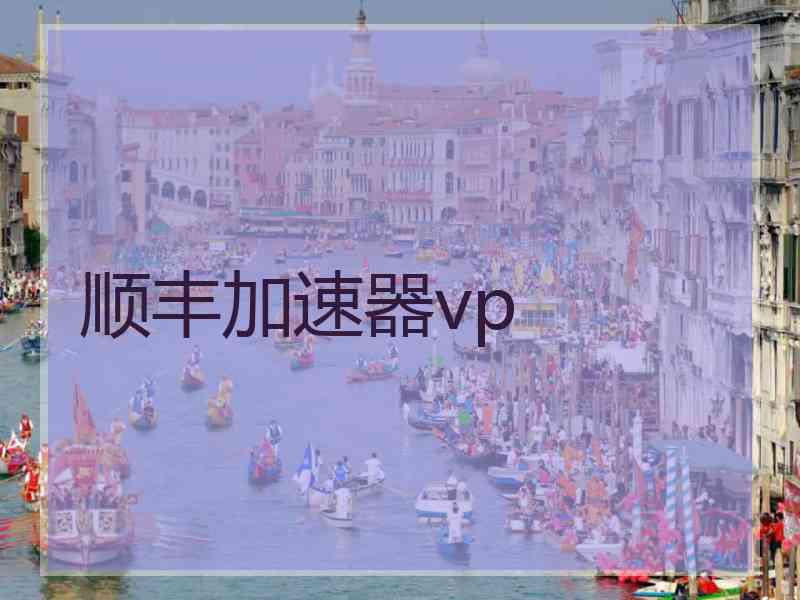 顺丰加速器vp