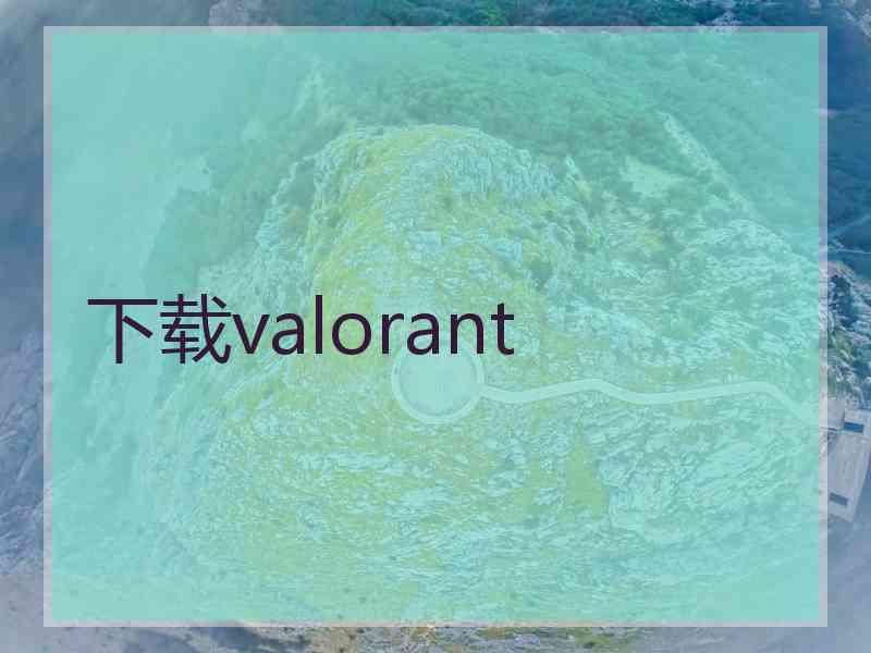 下载valorant