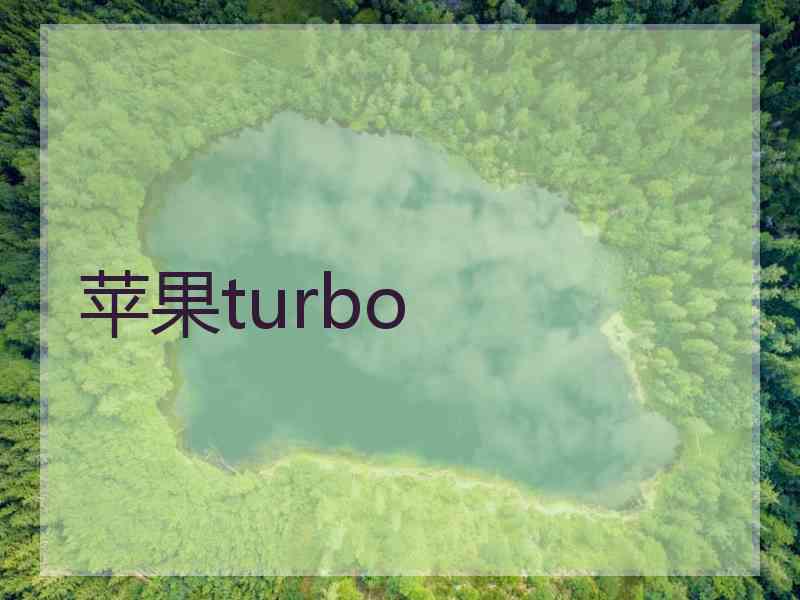 苹果turbo