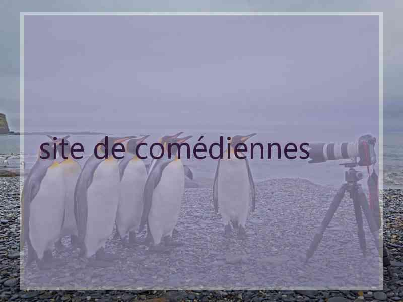 site de comédiennes