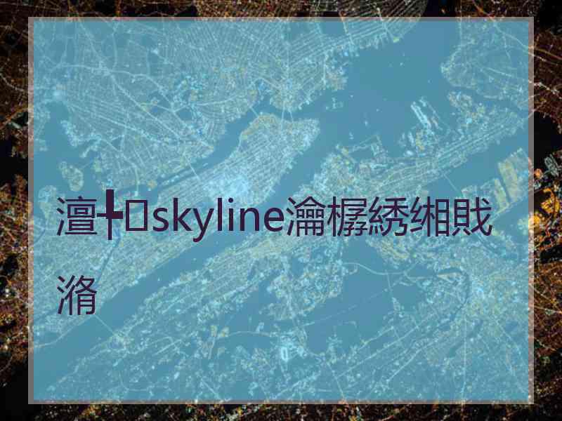 澶╄skyline瀹樼綉缃戝潃