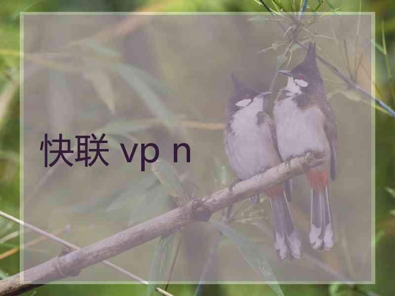 快联 vp n