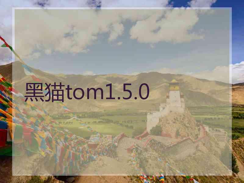 黑猫tom1.5.0