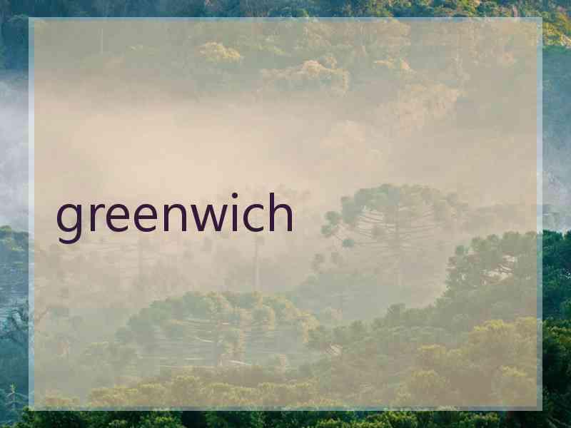 greenwich