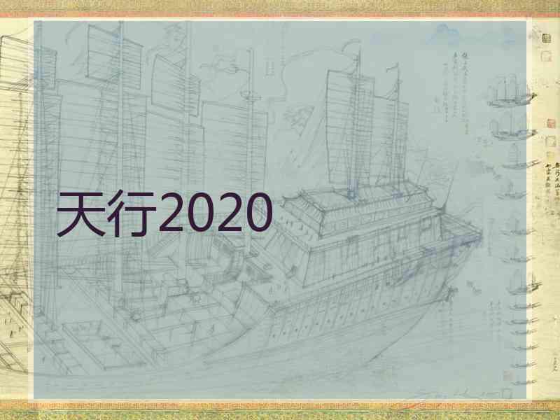 天行2020