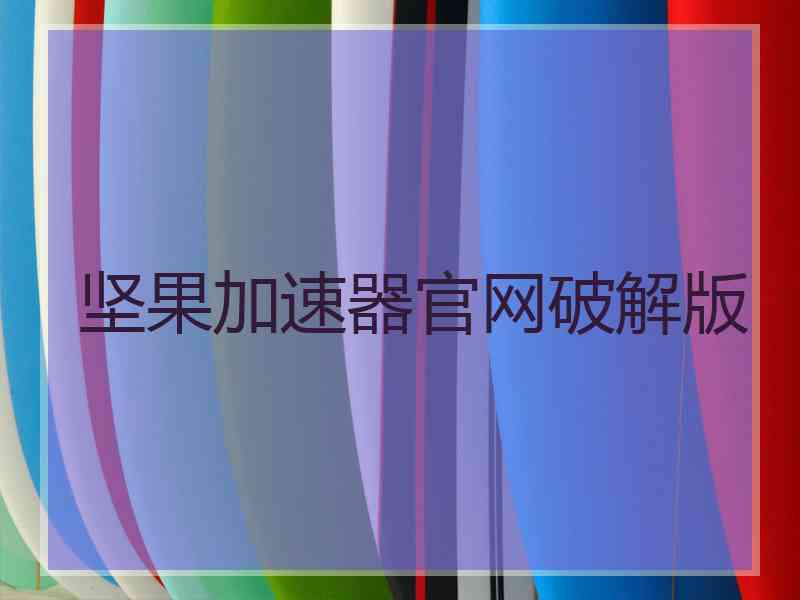 坚果加速器官网破解版