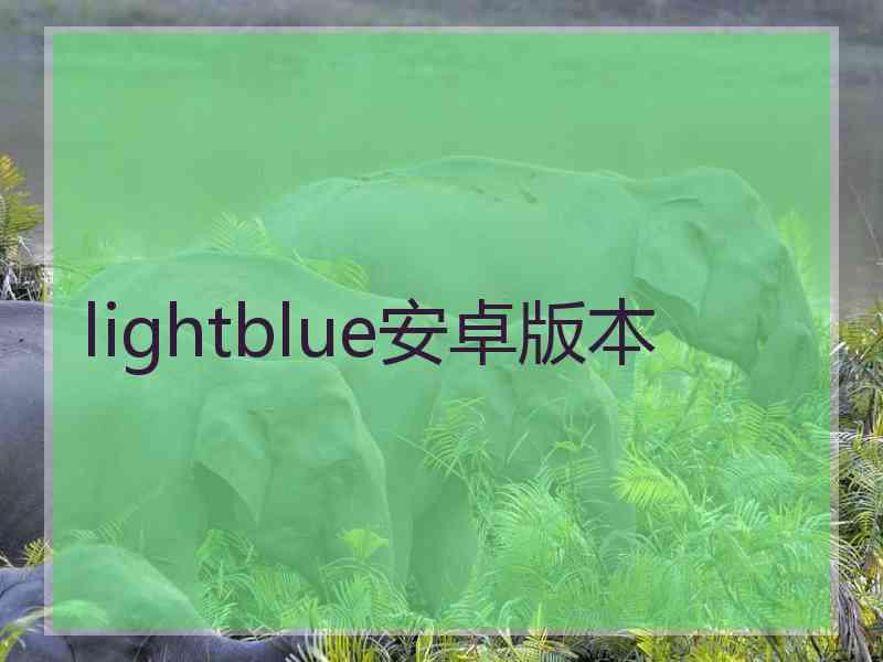 lightblue安卓版本