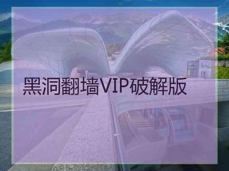 黑洞翻墙VIP破解版