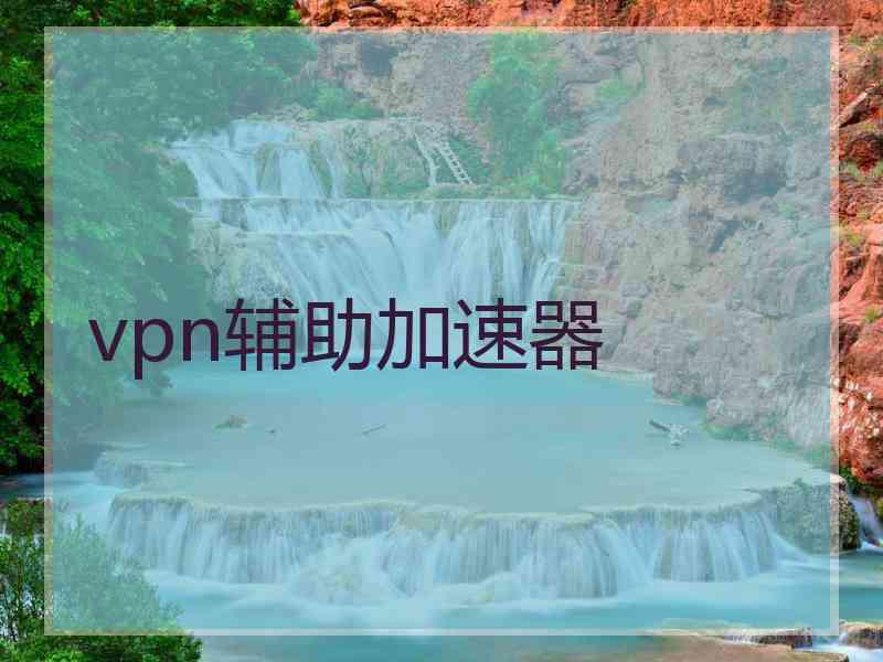 vpn辅助加速器