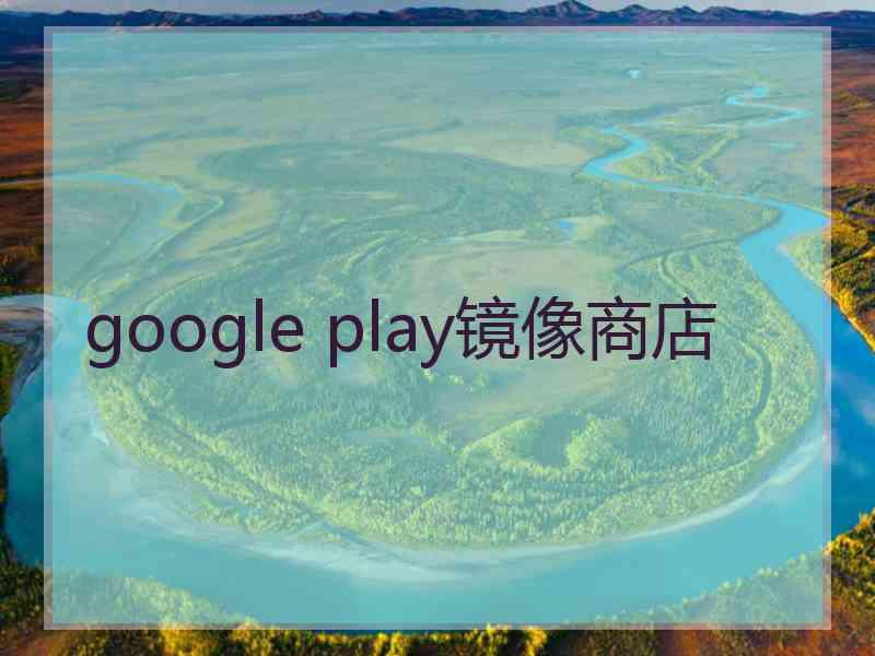 google play镜像商店