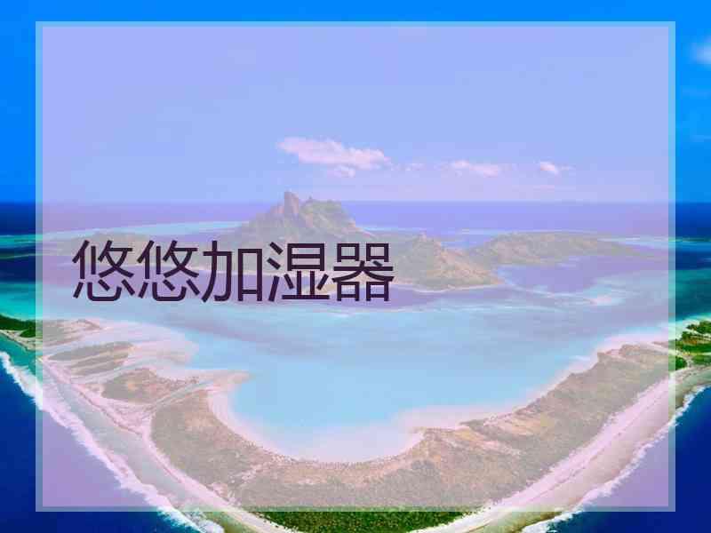 悠悠加湿器