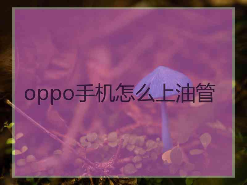 oppo手机怎么上油管