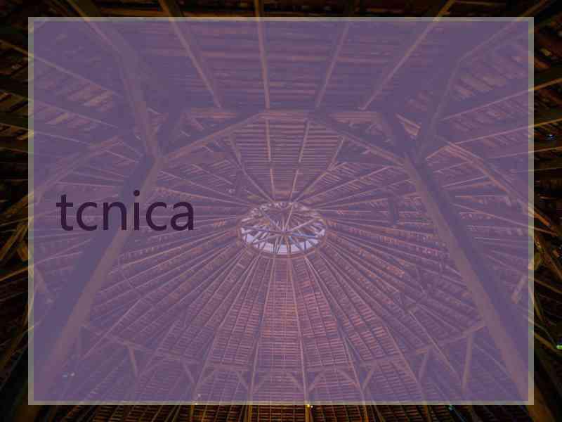 tcnica