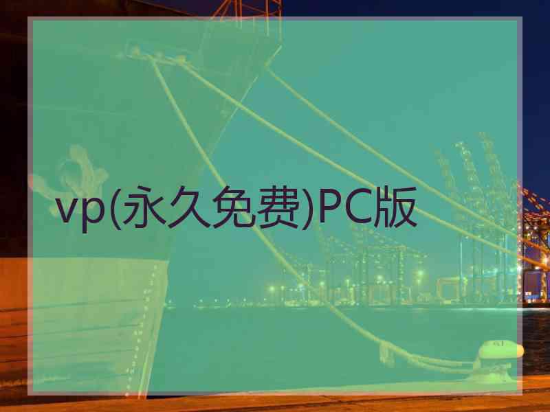 vp(永久免费)PC版