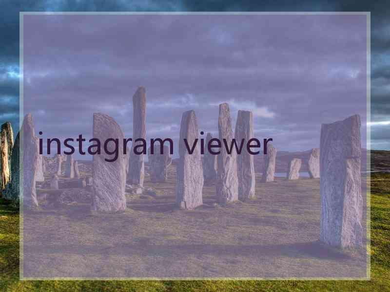 instagram viewer