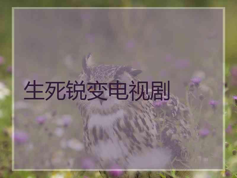 生死锐变电视剧