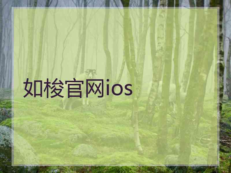 如梭官网ios