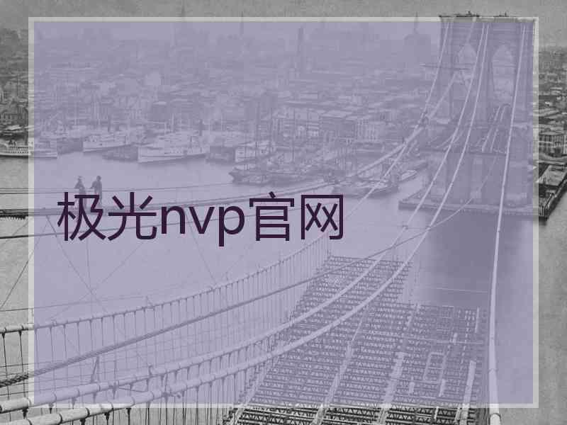 极光nvp官网