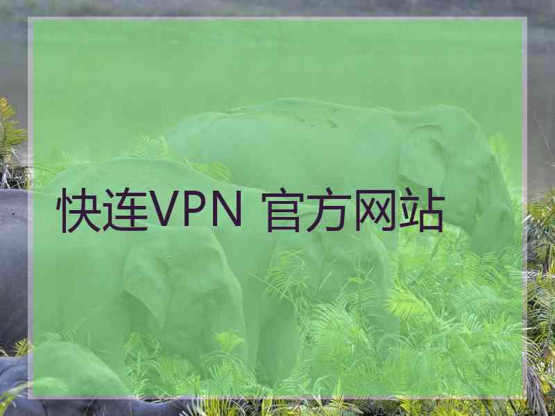 快连VPN 官方网站