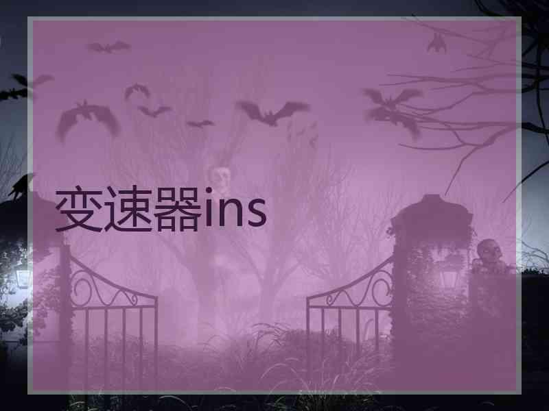 变速器ins