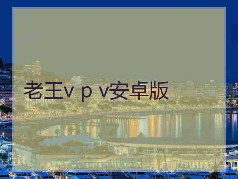 老王v p v安卓版