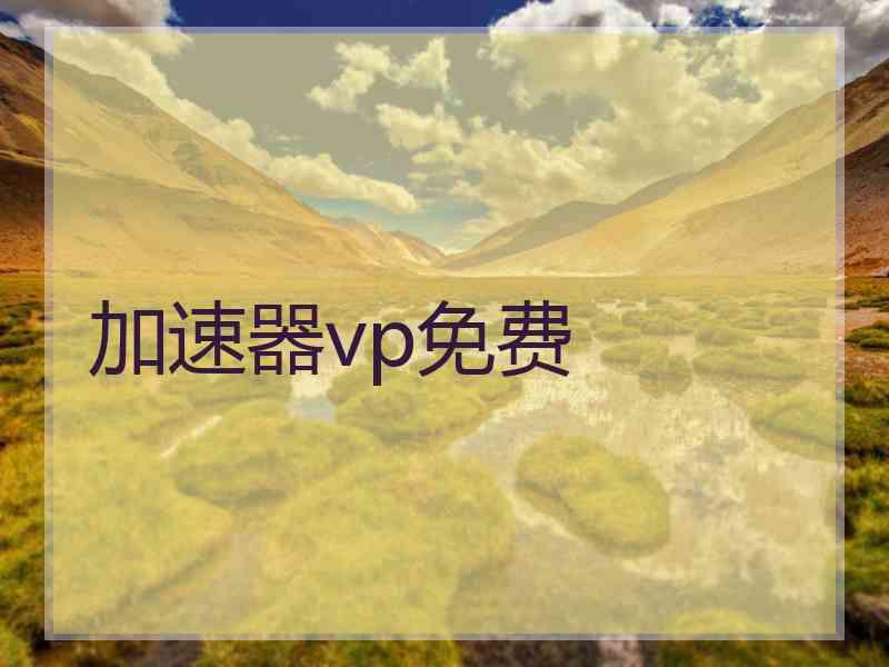 加速器vp免费