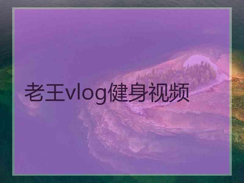 老王vlog健身视频